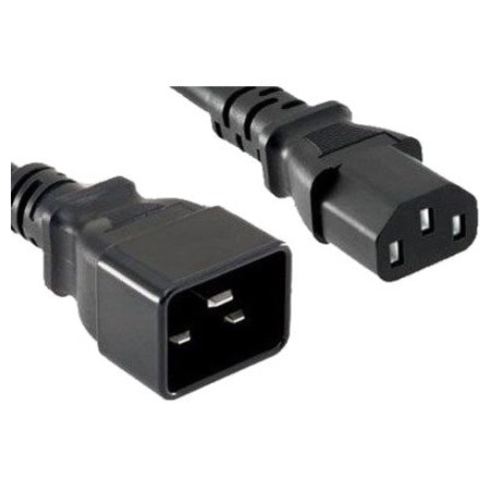 Unc Group Power Cord C13-C20 15Amp 250V Sjt 14/3 A PWCD-C13C20-15A-10F-BLK